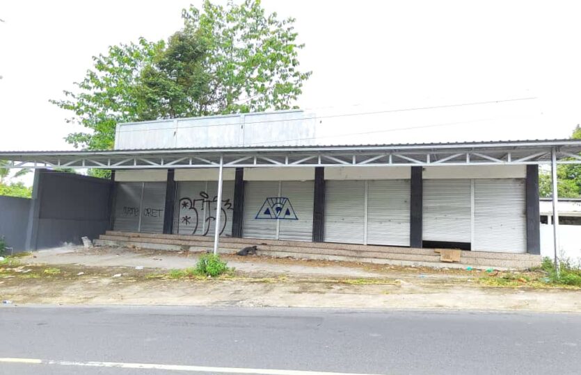 tanah pinggir jalan raya bedugul