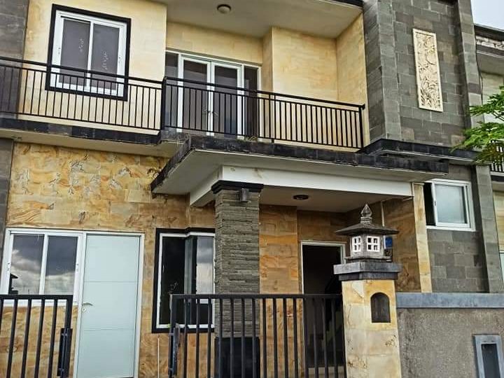 dijual rumah lantai 2 view sawah di cekomaria