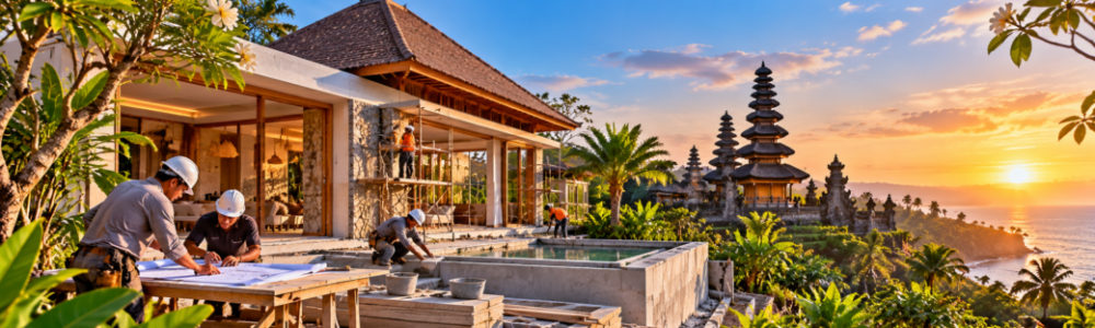 Bali construction