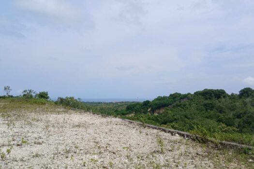 land with ocean view nusa dua