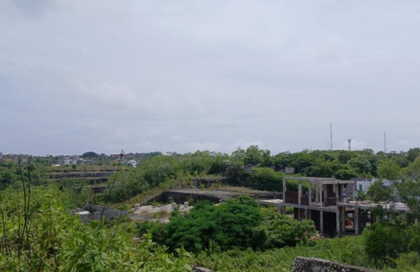 land with ocean view nusa dua